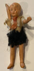 Bisque Mignonette German Doll Miniature Rubber Jointed Movable Antique   Rare 3   