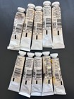 Lot Of 10 Antique  unopened  Winsor  newton Oil Paint Assorted Colors