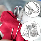 Large Safety Pins 2 Inch Heavy Duty Steel Pins For Quilts Clothes Crafts Leather