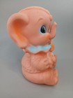 Vtg 1969 Dreamland Creations Circus Elephant Squeak Toy Pink Vintage Rubber 7   