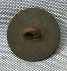 Dug Pre-civil War Silver Plate 1-piece Flower Coat Button From Charleston