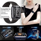 Apple Watch Series9 8 7 6 5 4 Se 3d Full Cover Tempered Glass Screen Protector