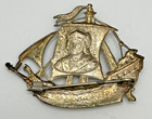 1893 Columbian Exposition Santa Maria Pin Boat Ship Christopher Columbus