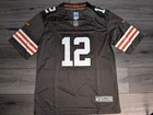 Shedeur Sanders  12 Cleveland Browns  2025 Stitched Limited Jersey Men s Sizes