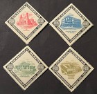 Travelstamps  1947 Nicaragua Stamps Scott  701-704 - Architecture - Mint Mnh Og