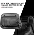 4x4 Transfer Case Manual Shifter Boot Black Plastic Repl For F250 F350 1999-2007