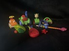 Toy Lot From France 6  Including Pullback Frog From Baby Einstein And More Read