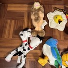 Series 1   2 Vtg 90 s Meanies Beanie Plush Lot Of 8 Free Shipping