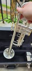 Vincent Bach Soloist Bb Trumpet Tr200  Gold Trim  Orig  Case  Mouthpieces   more