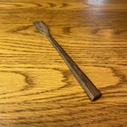 Vintage Hand Carved Wooden Paddle Spatula Treenware Small Butter Pat 5 75   