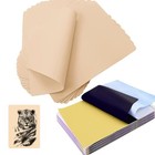 30pcs Blank Tattoo Practice Skin And Transfer Paper Kit Include 10pcs Fake Sk   