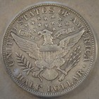 1910-s Barber Half Dollar 50c Anacs Certified Vf35