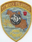 Old Vintage Douglas County Washington Sheriff Police Patch