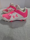 Under Armour Leadoff Little Girls Softball Cleats Size 1y 3023449-601