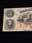 1857  3 The Waubeek Bank De Soto State Of Nebraska Obsolete Note