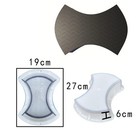 Concrete Path Stone Maker Plastic Mold Garden Road Paving Pavement Bricks Mould