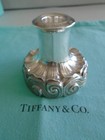 Tiffany Louis Comfort  scroll  Sterling   1 Candle Holder s   2 Avail Box pouch