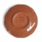 Set Of 2 Vintage Stangl Pink Cosmos Floral Ceramic Tea Saucers 6 25  1969-78