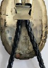 1970s Vintage  mike  Begay Sterling Silver   Turquoise Navajo Western Bolo Tie