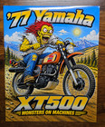 1977 Yamaha Xt500 8x10 Glossy Photo Print Monster Motorcycle Garage Art