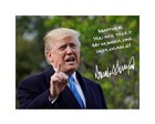 President Donald Trump 8x10 Signed Photo Autographed Customized