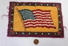 Vintage Tobacco Felt 48 Star Usa Flag