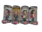 Rolling Stones    bobble Dobbles    Licks World Tour Figurines  4   piece Set 