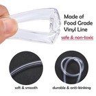 Draft Beer Line With Connectorspart Of Kegerator Kit5 Feetclear Vinyl Tubing Hos