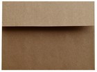 Kraft Brown Grocer Square Flap A7 80lb Envelopes For 5x7 Invitation Announcement