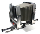 Calumet 4x5 View Camera With Polariod Back 10 4x5 Film Holders 2 Lenses W  Case 