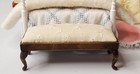Miniature Dollhouse Furniture Nellie   Frank Belt Bench