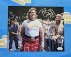 Jsa Signed Rowdy Roddy Piper 8x10 Photo Wwf Wwe Hof Autographed 80s Wrestling