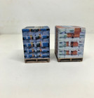 2- 1 48 Pioneer Seed Corn Seed   Pioneer Soy Bean  Sacks Pallets Farm diorama