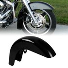 Vivid Black Front Fender Fit For Harley Touring Road Street Glide 1989-2013