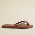 Torrid Flip Flops Ww Wide Sunnie Deep Taupe Brown Flat Sandals Thong Shoes New