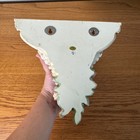 Cherub Angel Wall Shelf Decor Vintage Style Ornate Scrollwork Pastel Roses