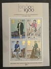 Travelstamps  1980 Great Britain Souvenir Sheet  874a - Stamp Exhibition Mnh Og