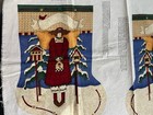 Cut Sew Pattern Stockings Leslie Beck Whispering Pines Christmas Santa   Angel 