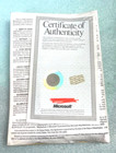 Rare Vintage New Sealed Unopened Microsoft Ms-dos 6 With Coa 1 44mb Disc Rm4-b9