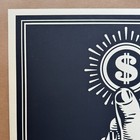 Shepard Fairey Signed Power Bidder Art Screen Print Poster Obey Giant Rare