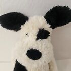 Jellycat Bashful Black Cream Puppy Spot Plush Stuffed Animal Toy
