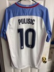 Usa Soccer 2016 Pulisic  10 Home   Away Jersey Bundle     Nike     Size L  