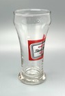 Carling Black Label Beer Sham Glass   Vtg Barware Advertising   Man Cave Decor
