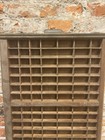 Antique Wooden Printers Drawer Ludlow Hamilton Letterpress Shadow Box Tj2