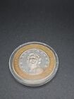 Palace Station  10  1997 Marilyn Monroe  999 Fine Silver Casino Token
