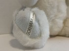 1984 Gorham 12    White Jointed Teddy Bear Plush Stuffed Animal Vintage Taiwan