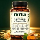 Nova Curcumin Boswellia Supplement Mobility Support Supplements 90 Counts Active
