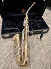 Conn Shooting Star Alto Saxophone Vintage Mcm   Case Needs Serviced Tuned