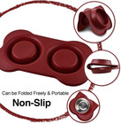 Dog Bowls 2 Stainless Steel Bowl Pet Water Food Feeder Non Spill Skid Resistant