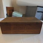 Scarce Walter Baker   Co Early 20th C Lg Chocolate Wood Box Crate  Dorchester Ma
